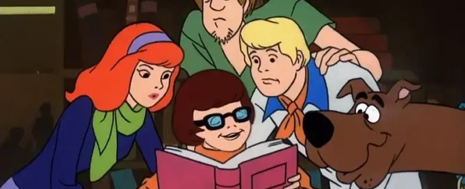 Scooby Doo Library Scene