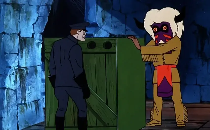 Medicine Man with Henchman