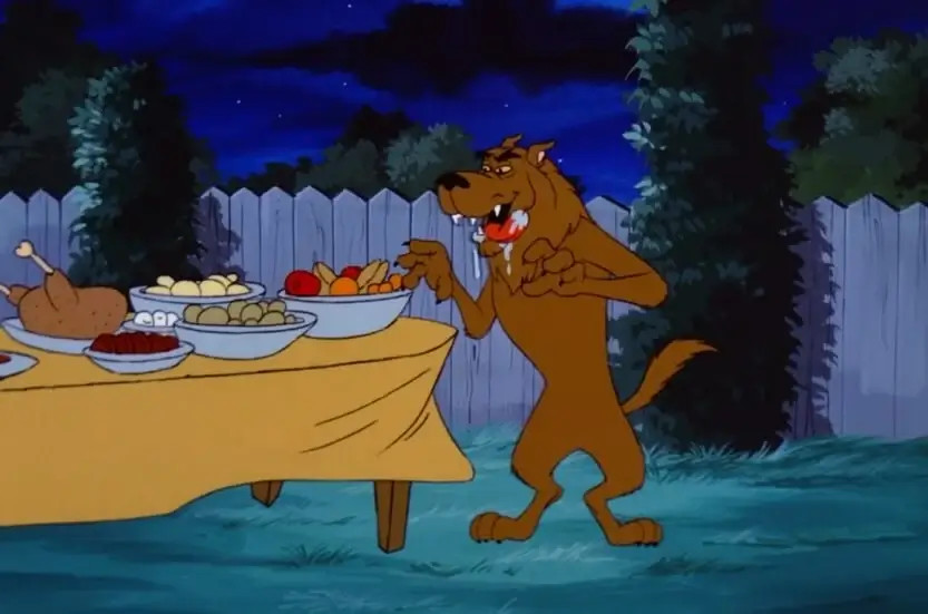 Scooby the hungry Werewolf