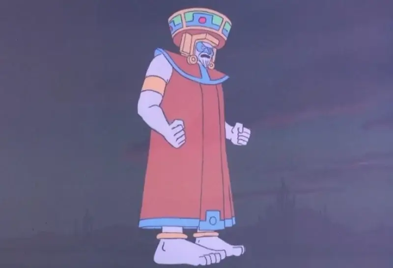 laughing Aztec God - Katazuma