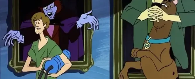 Scooby and Shaggy snagged