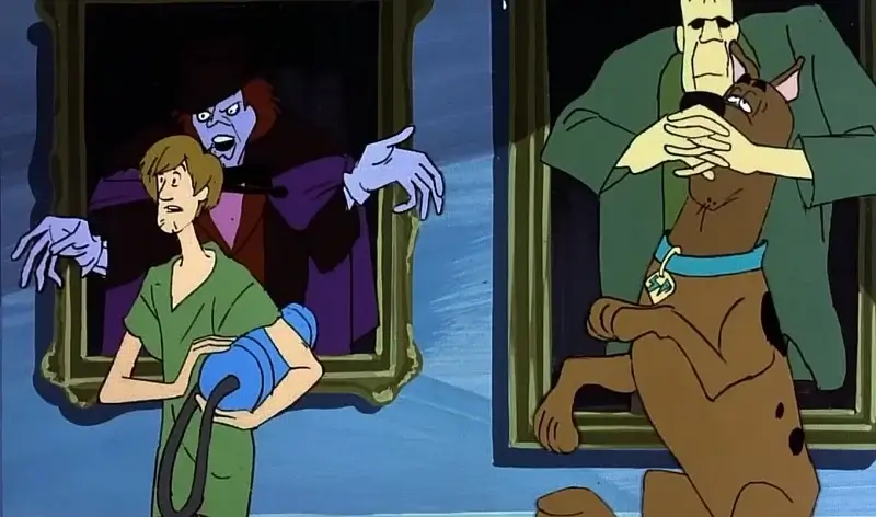 Scooby and Shaggy snagged