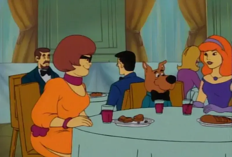 Scrappy in his suit