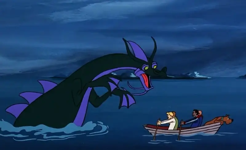 sea monster chase