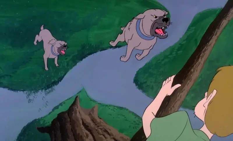 Angry dogs